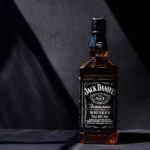Luxury liquor bottle presentation
